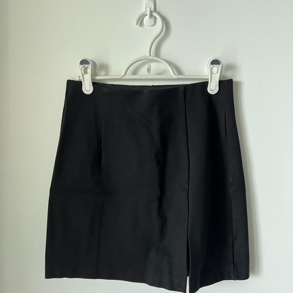 Stradivarius Black Women's Skirt with slit